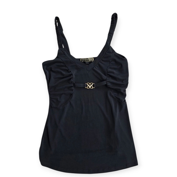 Y2K South Pole Women's Tank Top, Black, Size Large - Picture 1 of 6